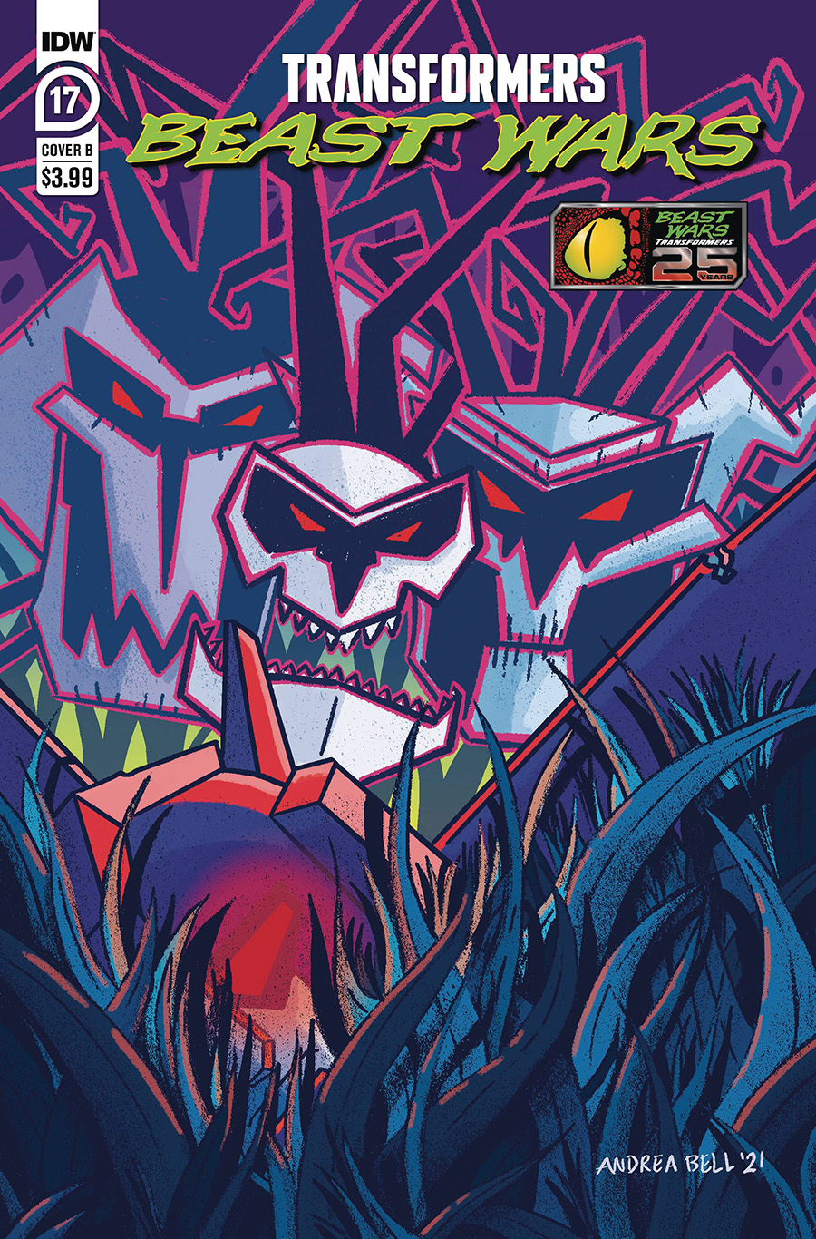 Transformers Beast Wars Vol 2 #17 Cover B Variant Andrea Bell Cover