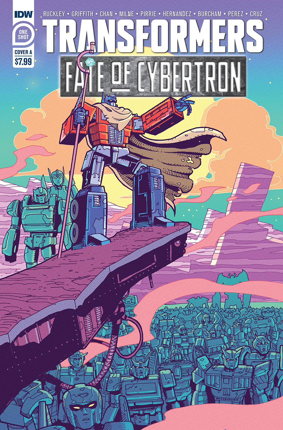 Transformers Fate Of Cybertron #1 (One Shot) Cover A Regular Nick Brokenshire Cover