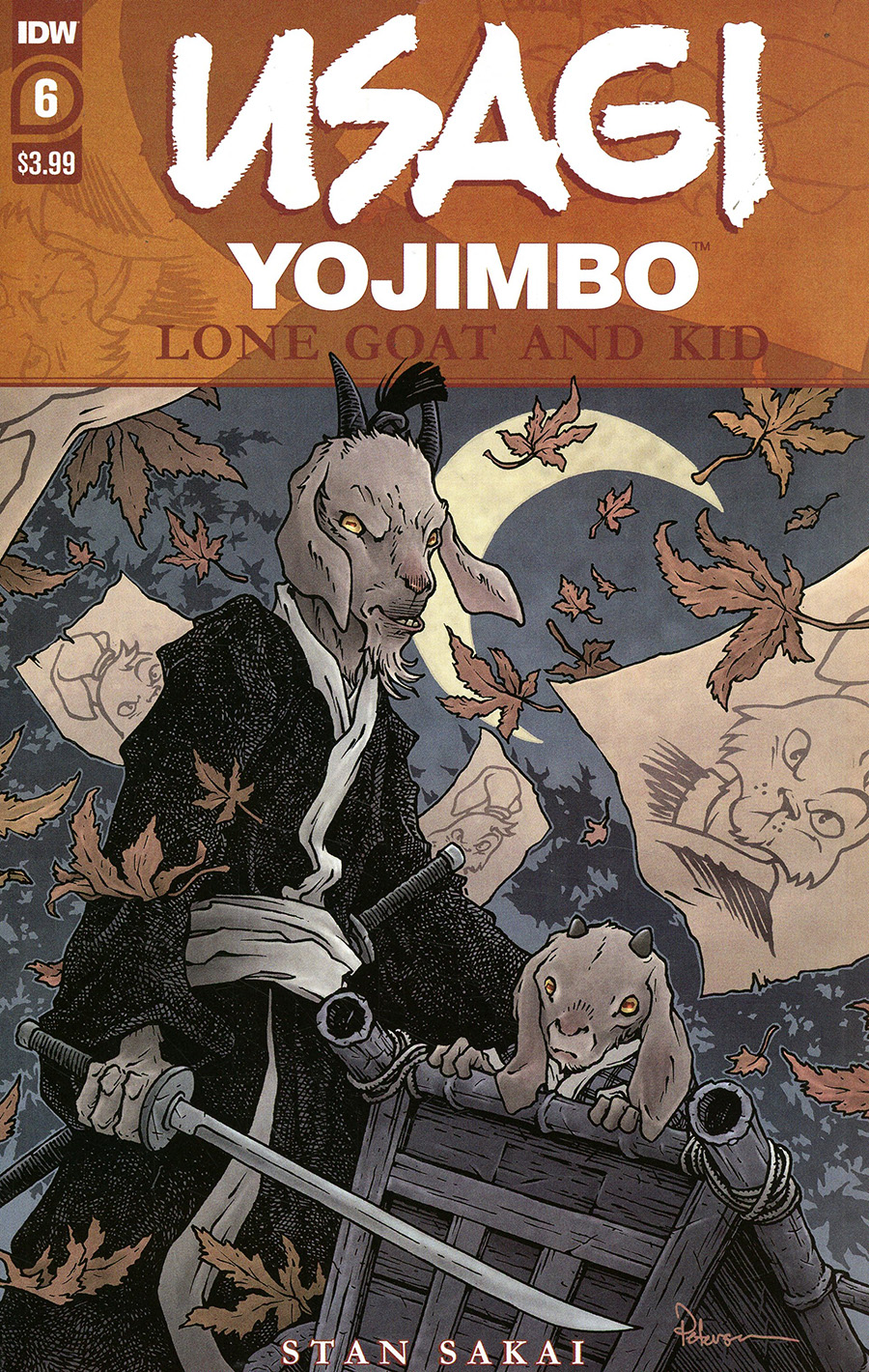 Usagi Yojimbo Lone Goat And Kid #6