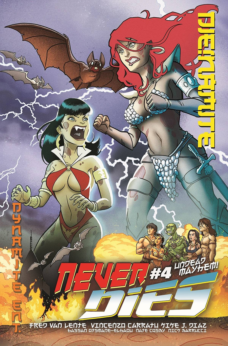 DieNamite Never Dies #4 Cover A Regular Tony Fleecs Cover