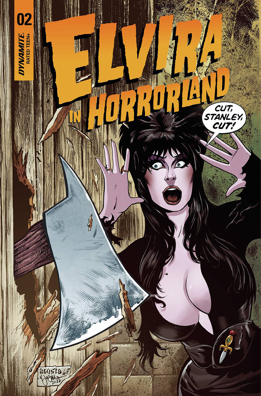 Elvira In Horrorland #2 Cover A Regular Dave Acosta Cover