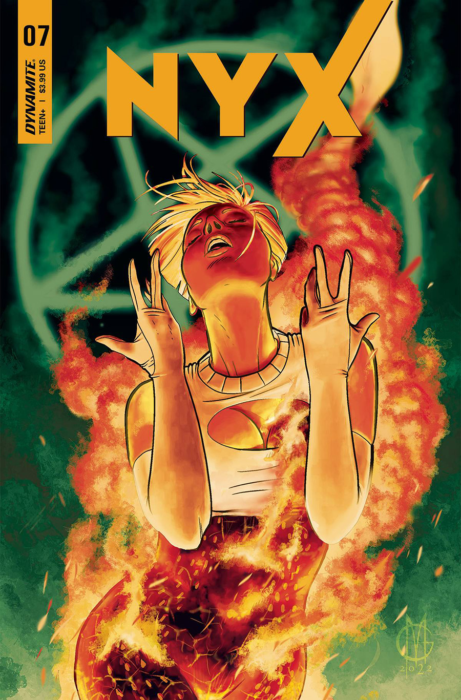 Nyx (Dynamite Entertainment) #7 Cover A Regular Giuseppe Matteoni Cover