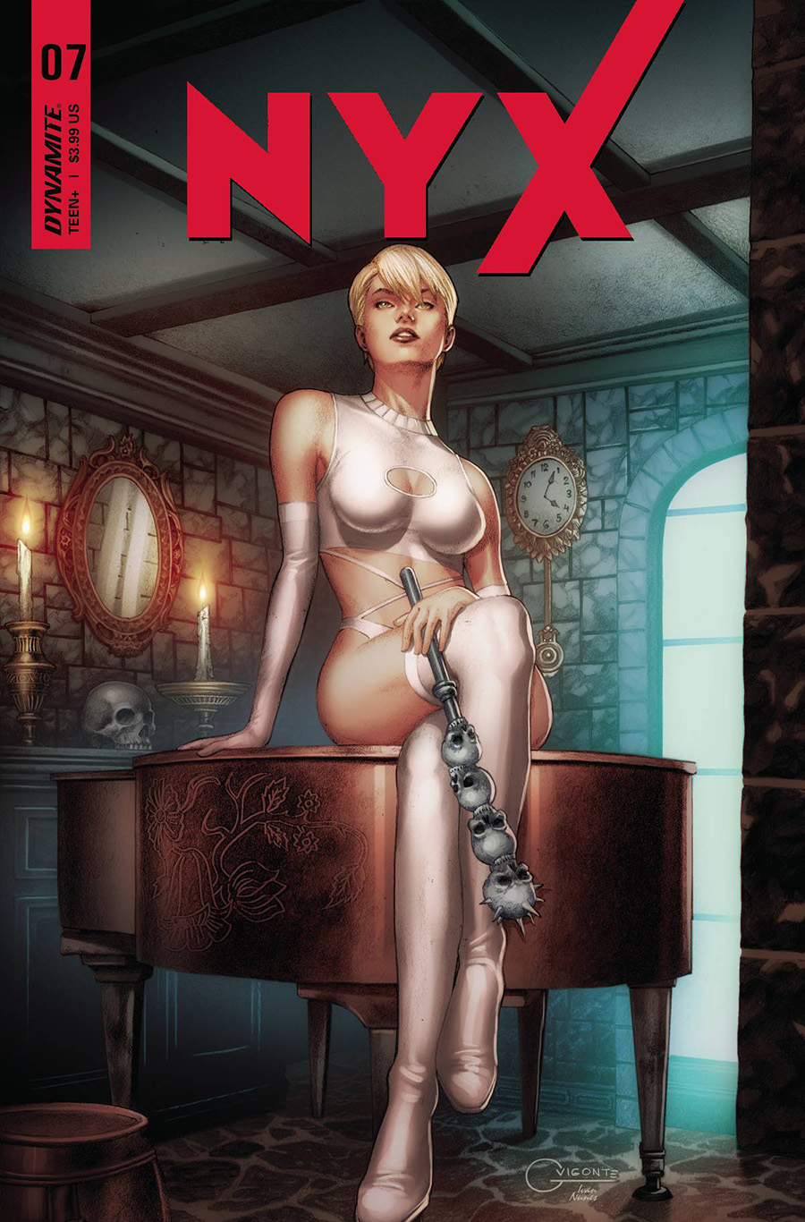 Nyx (Dynamite Entertainment) #7 Cover C Variant Geebo Vigonte Cover