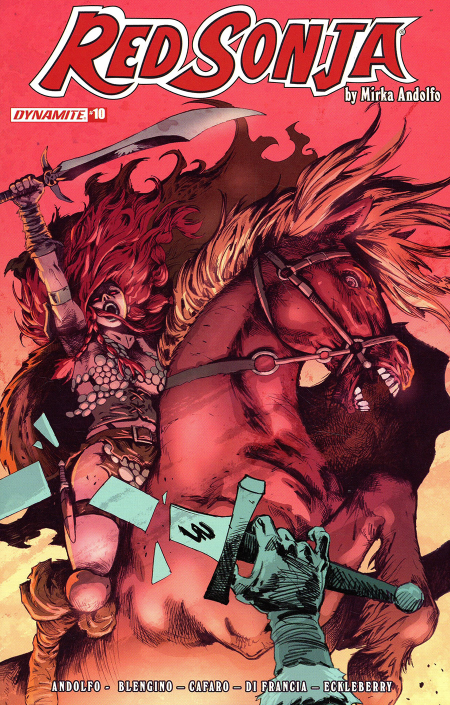 Red Sonja Vol 9 #10 Cover D Variant Jonathan Lau Cover