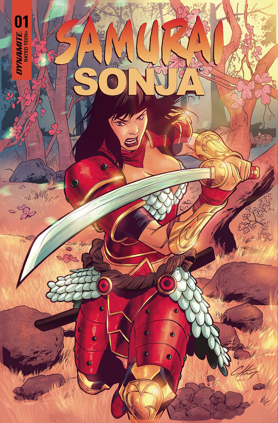 Samurai Sonja #1 Cover C Variant Clayton Henry Cover