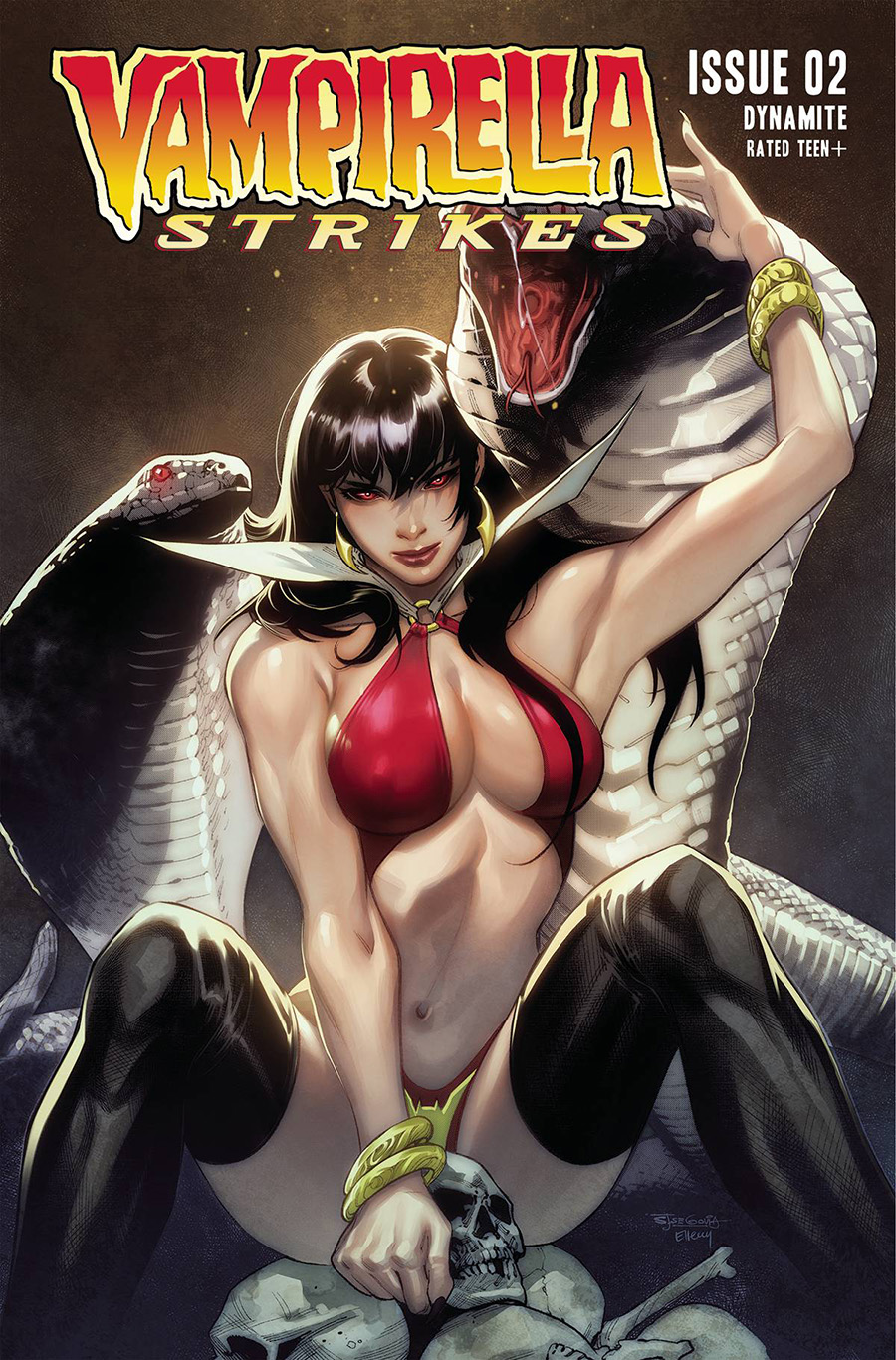 Vampirella Strikes Vol 3 #2 Cover B Variant Stephen Segovia Cover