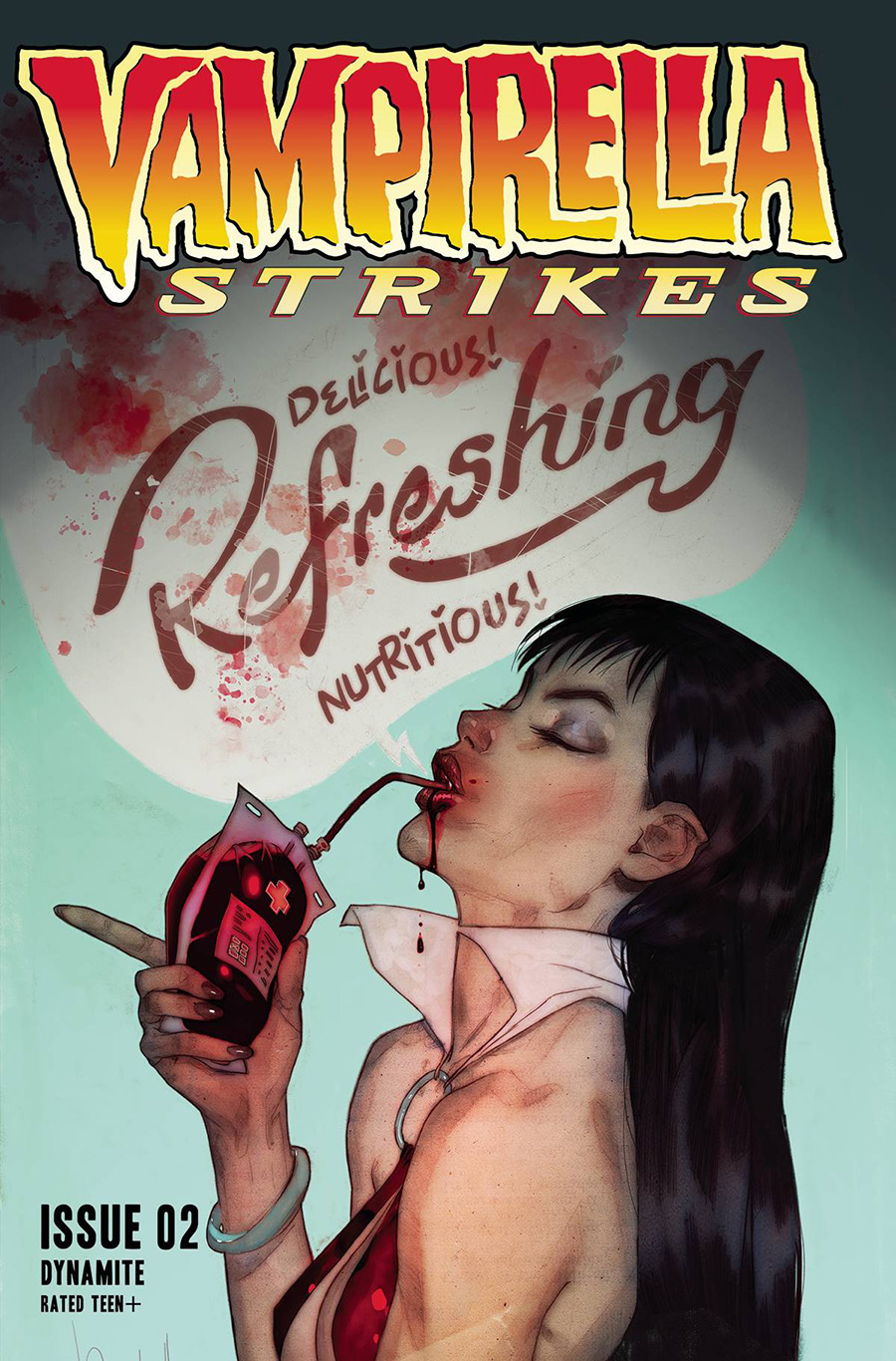 Vampirella Strikes Vol 3 #2 Cover D Variant Ben Caldwell Cover