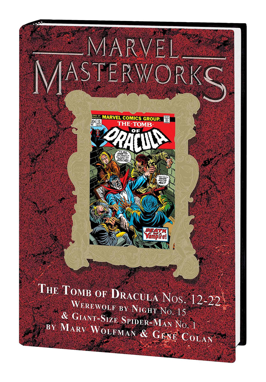 Marvel Masterworks Tomb Of Dracula Vol 2 HC Variant Dust Jacket