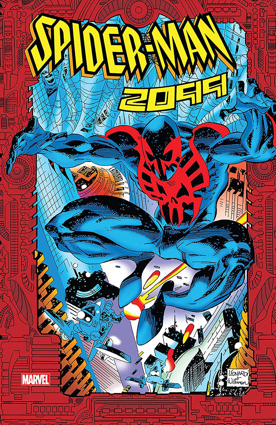 Spider-Man 2099 Omnibus Vol 1 HC Book Market Rick Leonardi First Issue Cover