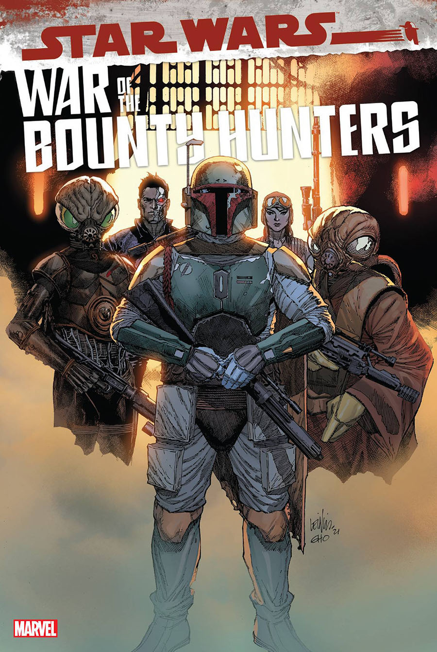 Star Wars War Of The Bounty Hunters Omnibus HC Direct Market Leinil Francis Yu Variant Cover