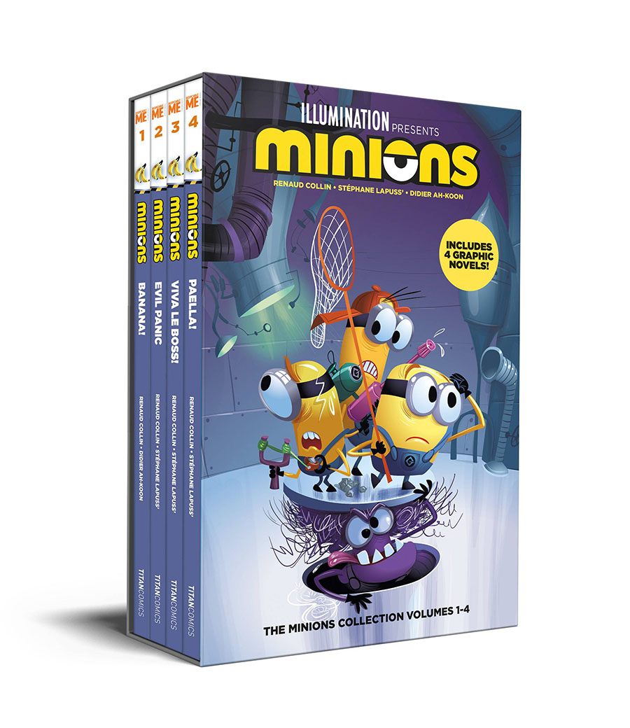 Illumination Presents Minions The Minions Collection Vol 1-4 Box Set
