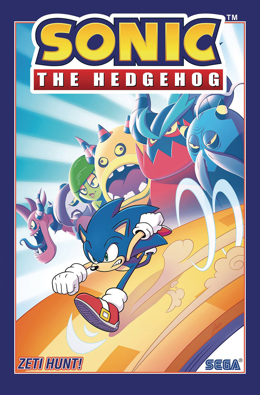 Sonic The Hedgehog (IDW) Vol 11 Zeti Hunt TP