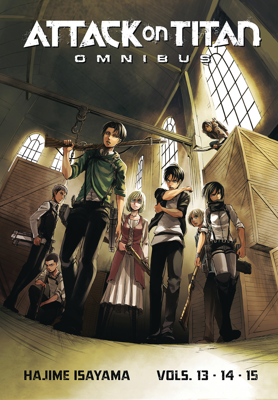 Attack On Titan Omnibus Vols 13-14-15 GN