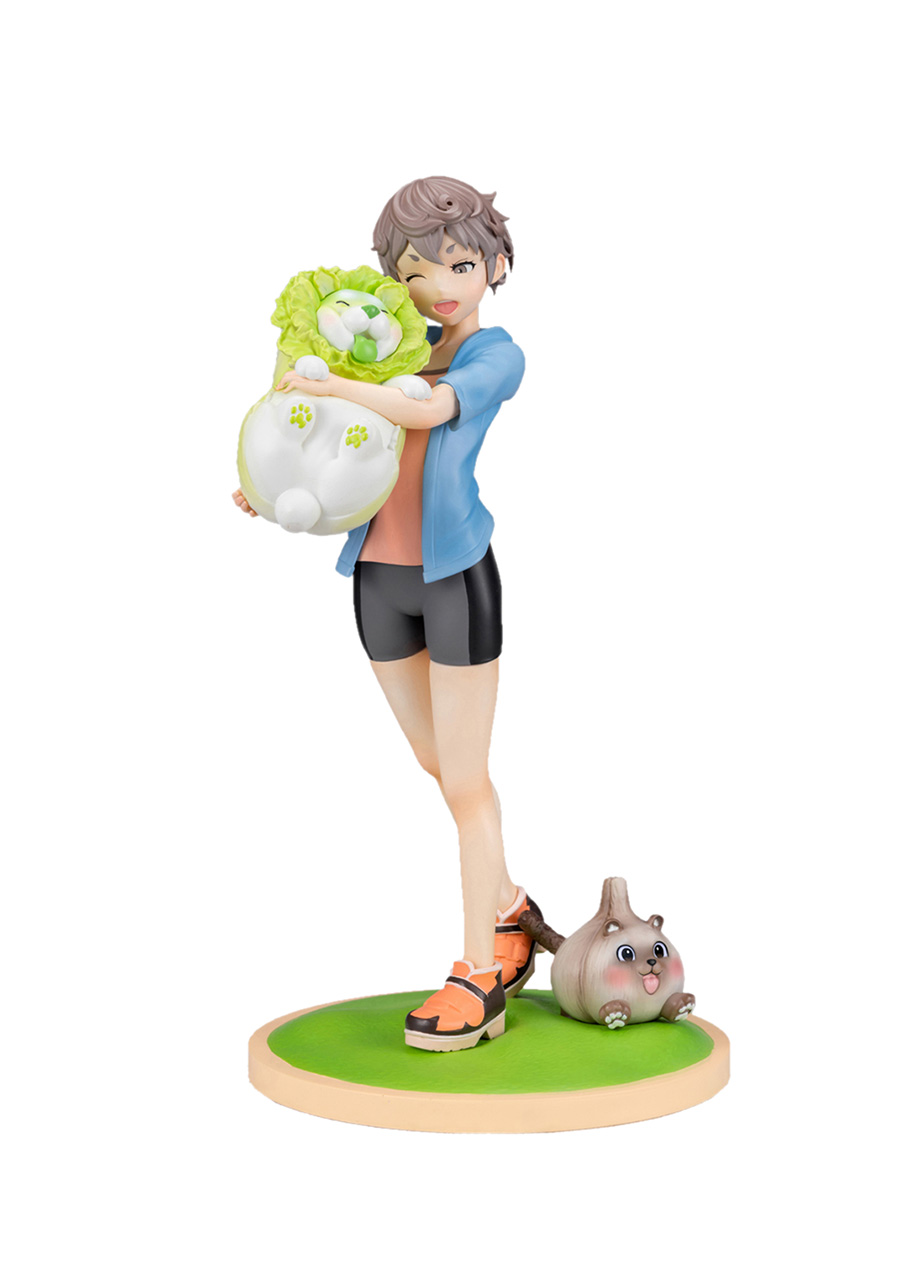 Vegetable Fairies Sai And Cabbage Dog 1/7 Scale PVC Figure