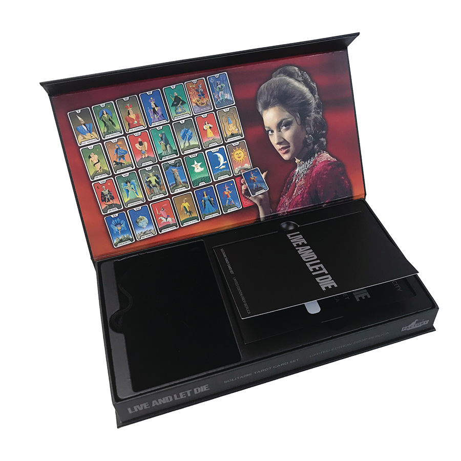 James Bond Live And Let Die Tarot Cards Limited Edition Prop Replica