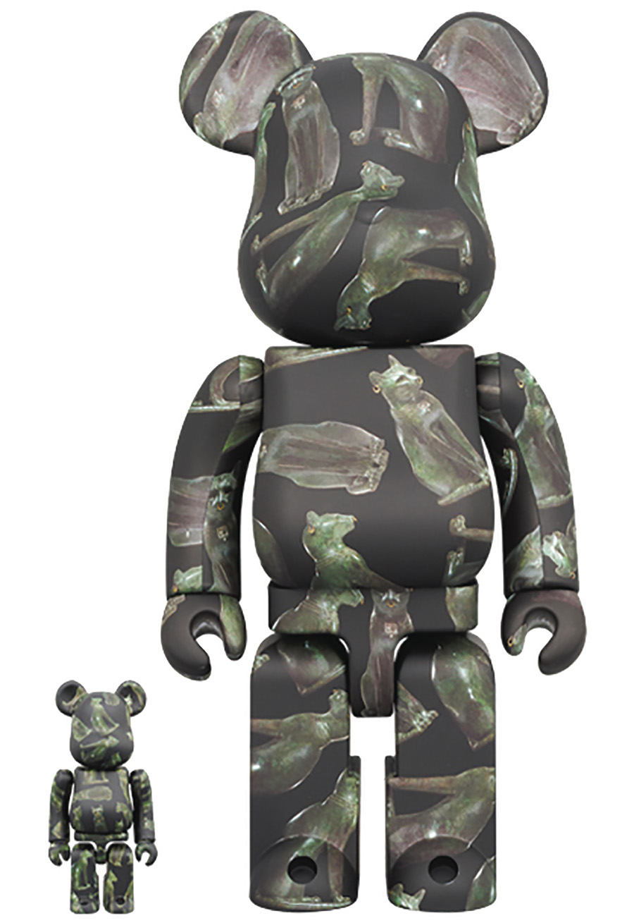 British Museum Gayer-Anderson Cat 100 Percent & 400 Percent 2-Pack Bearbrick