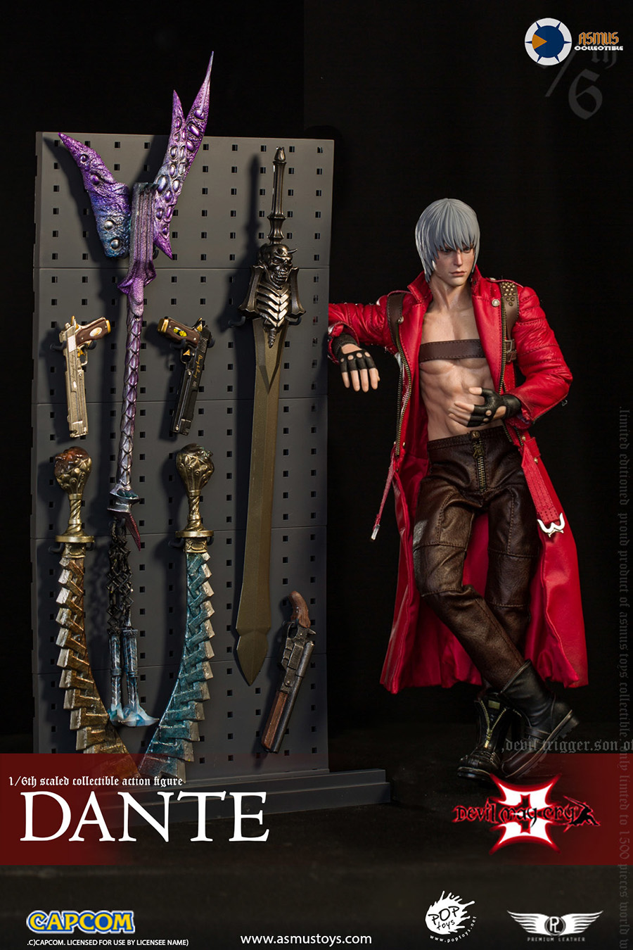 Devil May Cry III Dante 1/6 Scale Action Figure Deluxe Edition