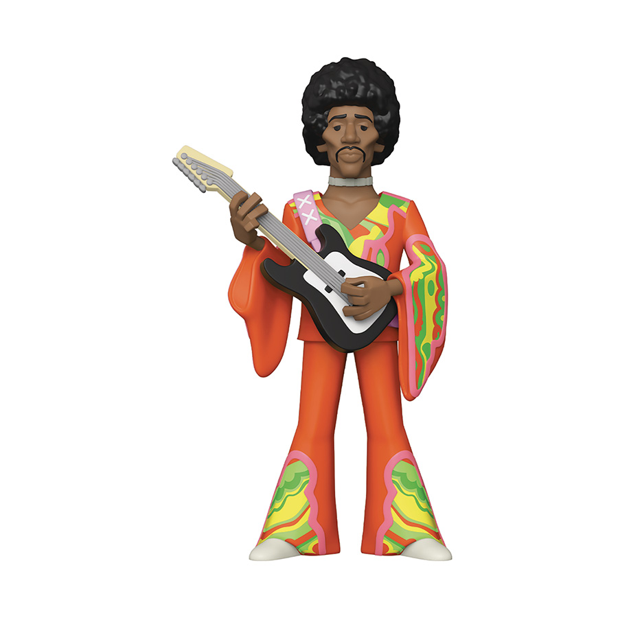 Vinyl Gold Jimi Hendrix 12-Inch Vinyl Figure