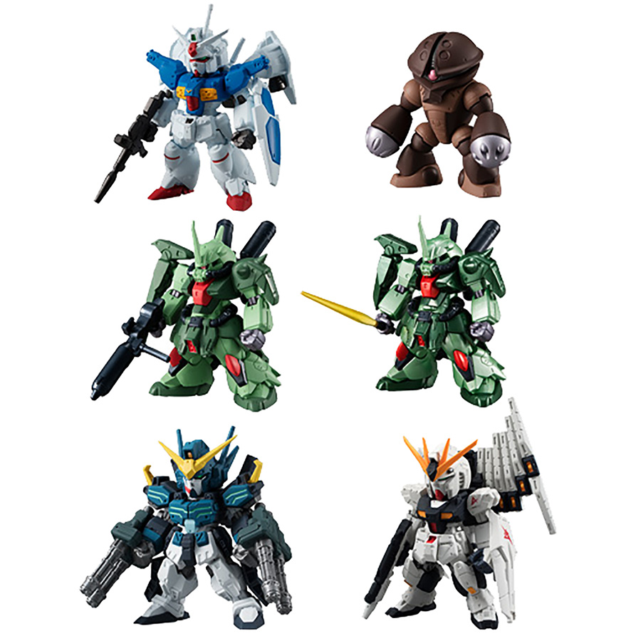 FW Gundam Converge 10th Anniversary # Selection 02 Set Of 6 Figures