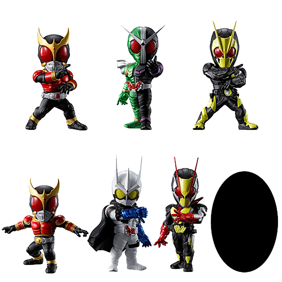 Kamen Rider Converge Motion Complete Set Of Figures