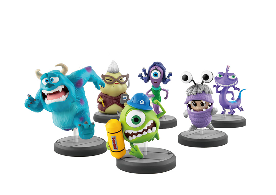Monsters Inc MEA-039 Mini Figure 6-Piece Set