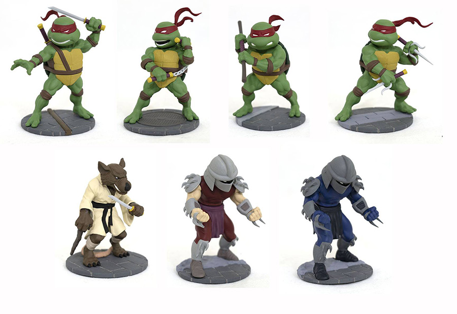 Teenage Mutant Ninja Turtles D-Formz PVC Figure Blind Mystery Box