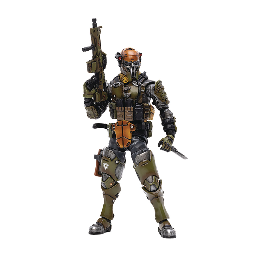Joy Toy Skeleton Forces Shadowwing Hunter Black & Gold Limited 1/18 Scale Action Figure