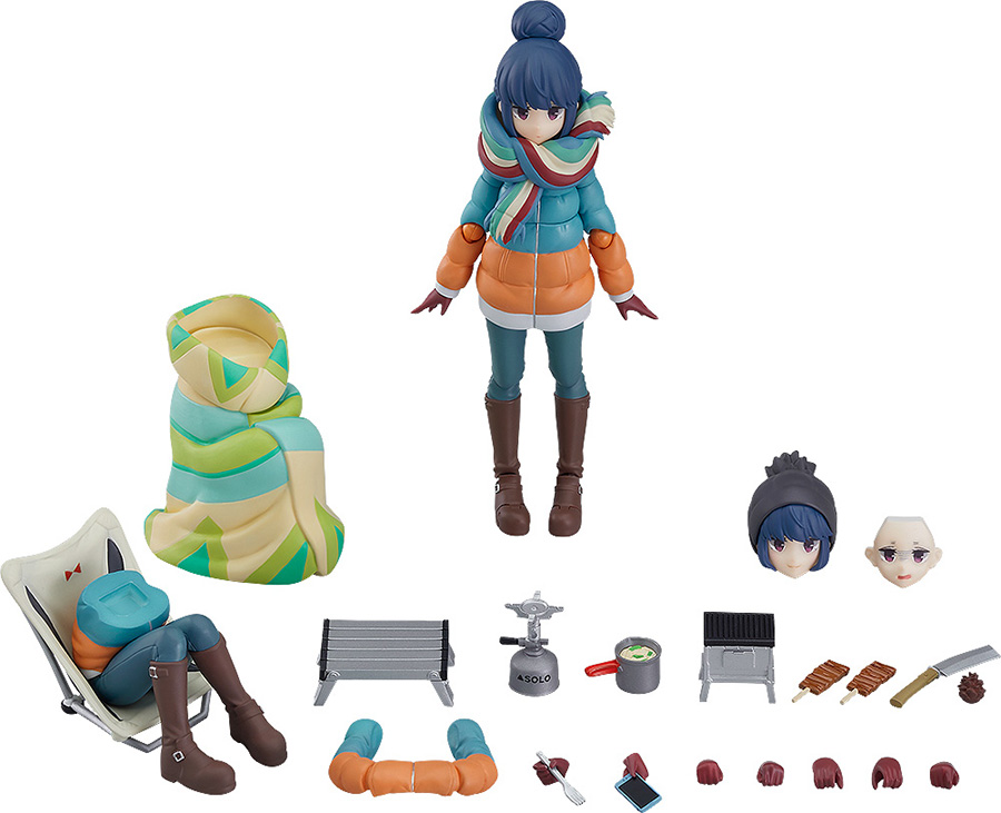 Laid-Back Camp Rin Shima Figma DX