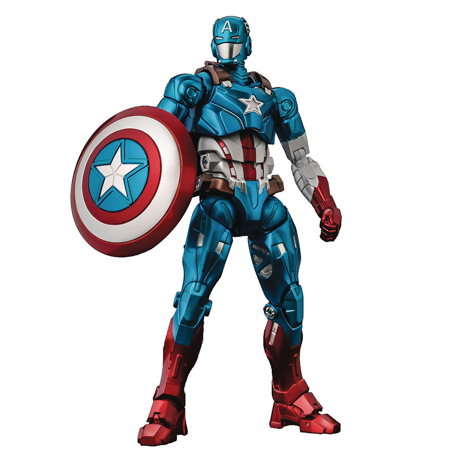 Marvel Fighting Armor - Captain America Action Figure