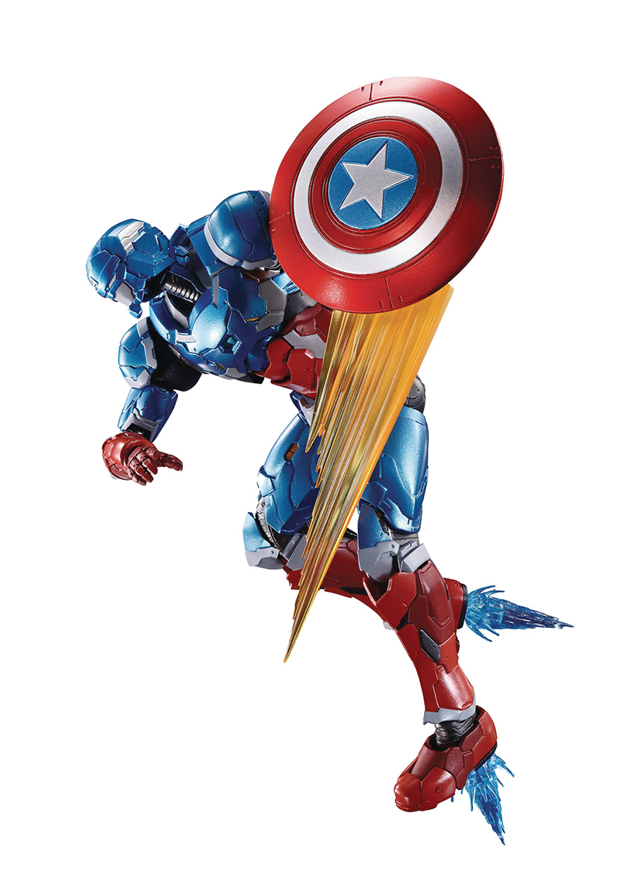 Marvel Avengers Tech-On Avengers S.H.Figuarts - Captain America Action Figure