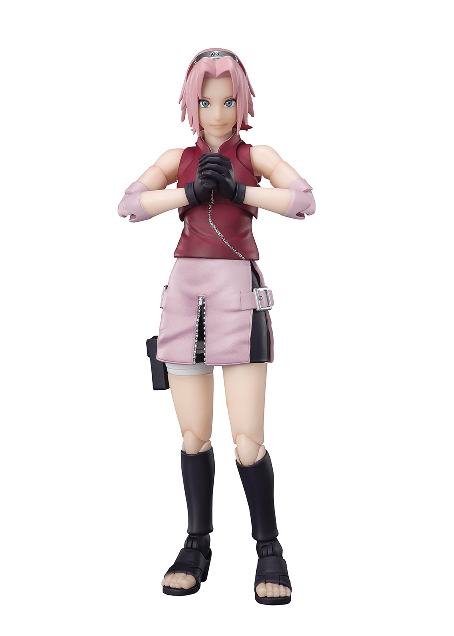Naruto Shippuden S.H.Figuarts - Sakura Haruno - Inheritor Of Tsunades Indominable Will - Action Figure