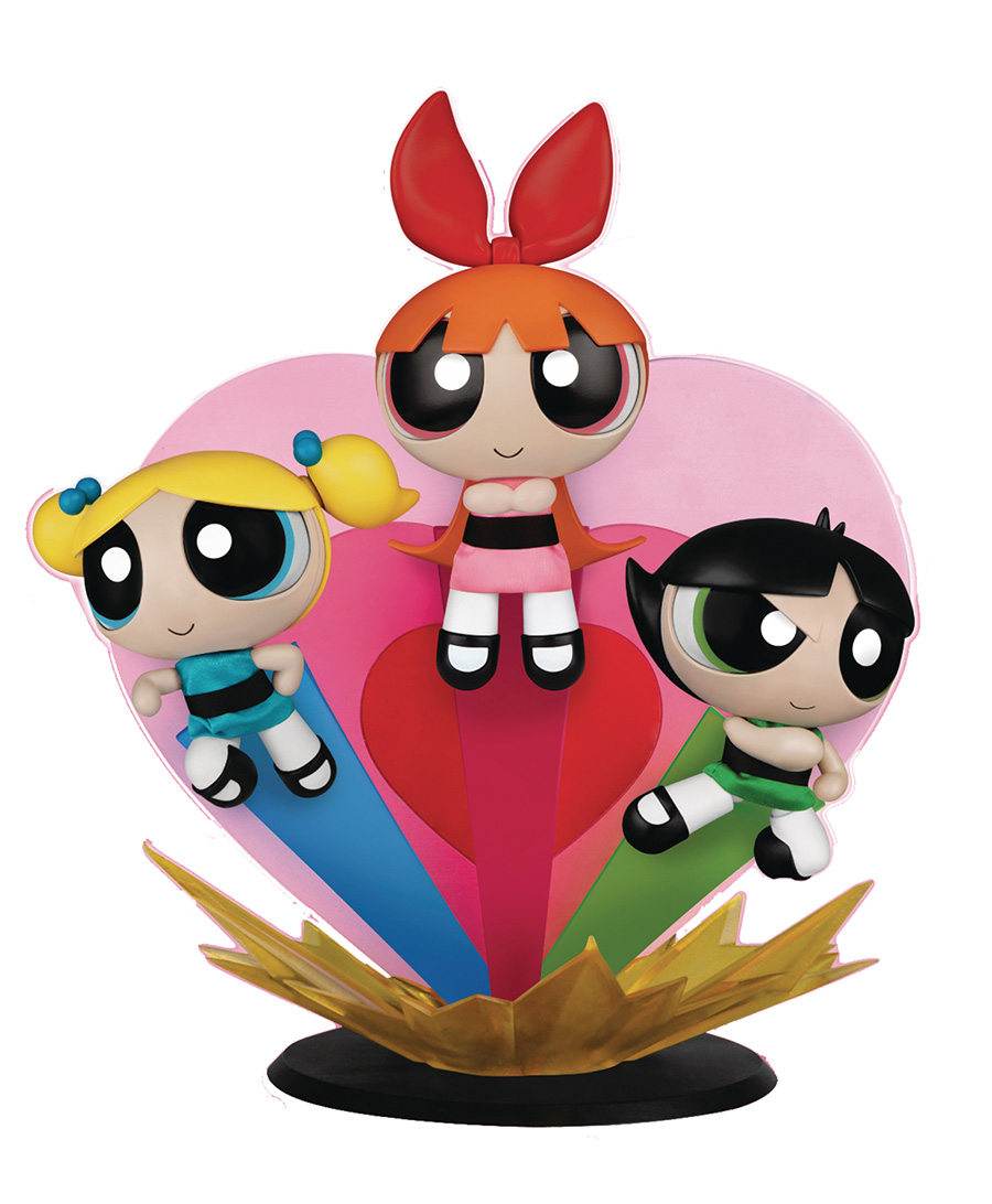 Powerpuff Girls DAH-055DX Dynamic 8-ction The Girls Action Figure Set