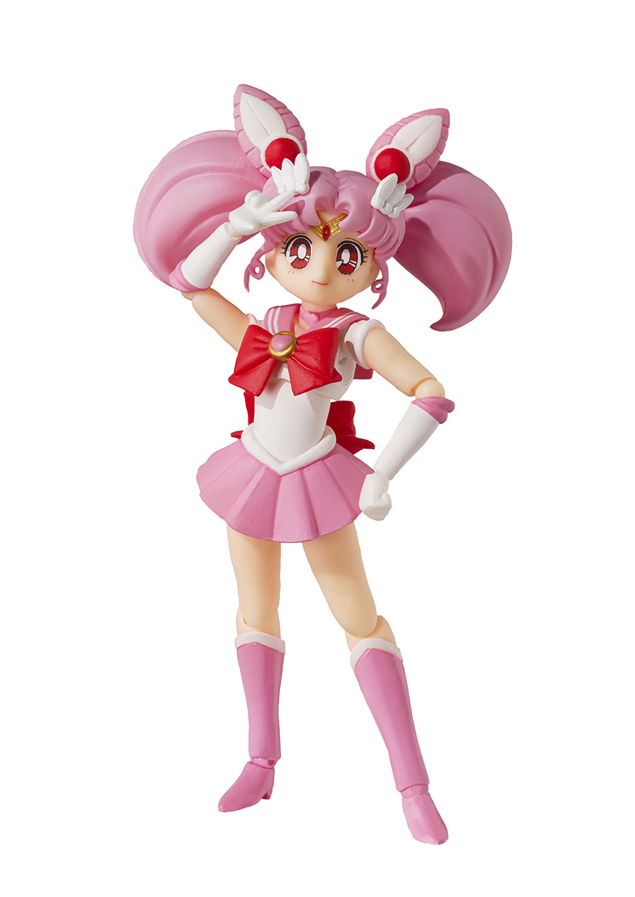 Pretty Guardian Sailor Moon S.H.Figuarts - Sailor Chibi Moon - Animation Color Edition - Action Figure