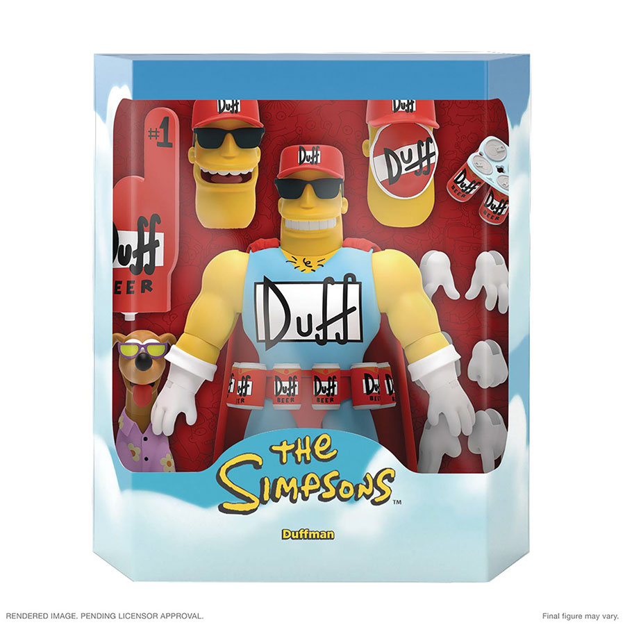Simpsons Ultimates Figure - Duffman