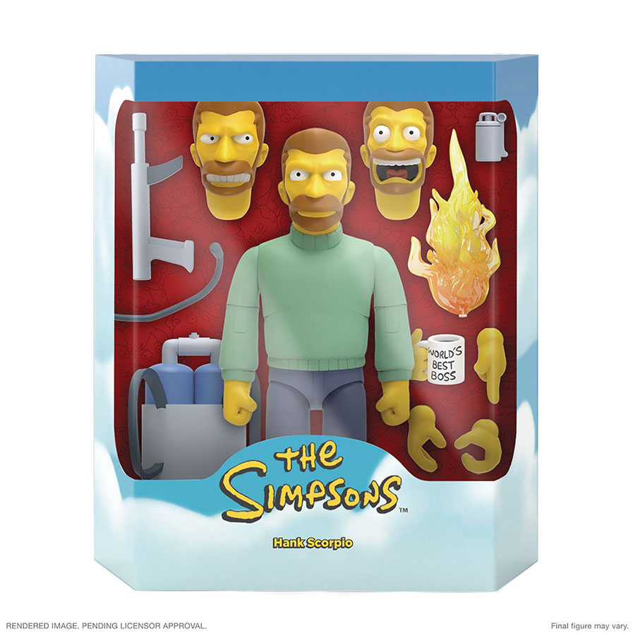 Simpsons Ultimates Figure - Hank Scorpio