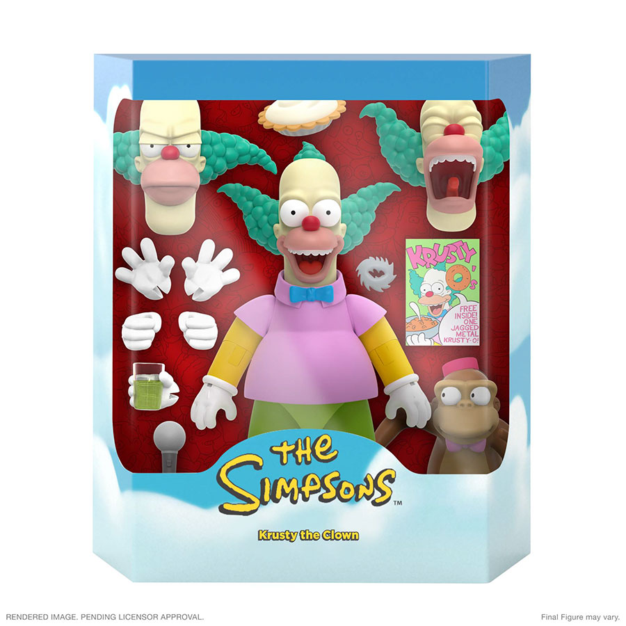 Simpsons Ultimates Figure - Krusty The Clown