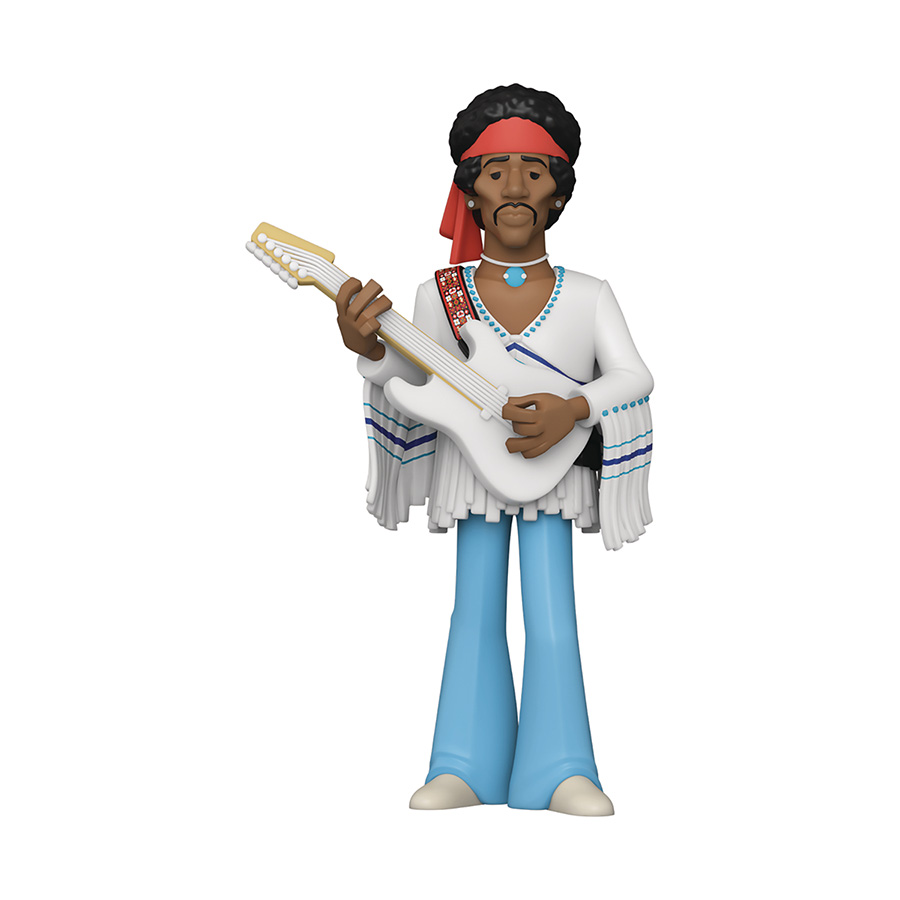 Vinyl Gold Jimi Hendrix 5-Inch Vinyl Figure