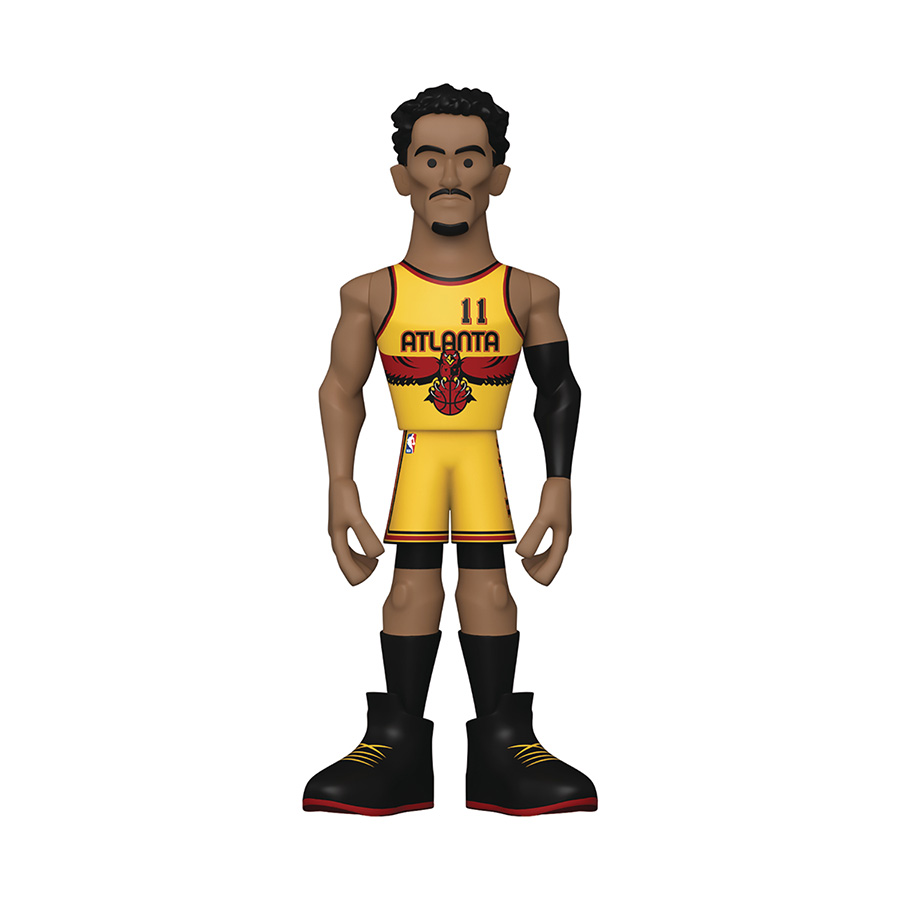 Vinyl Gold NBA Hawks Trae Young Alternate Uniform 5-Inch Vinyl Figure