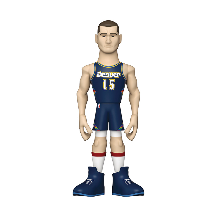 Vinyl Gold NBA Nuggets Nikola Jokic Away Uniform 5-Inch Vinyl Figure