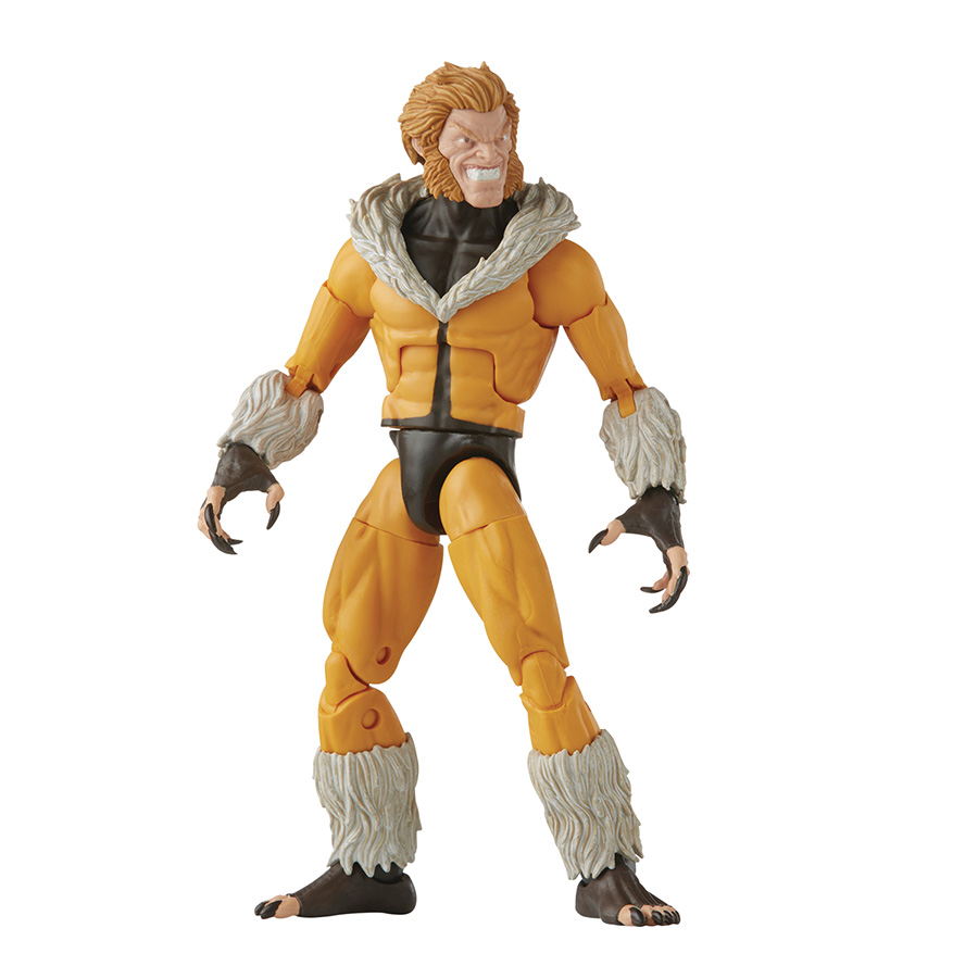 X-Men Legends Bonebreaker Build-A-Figure Series Sabretooth 6-Inch Action Figure Case