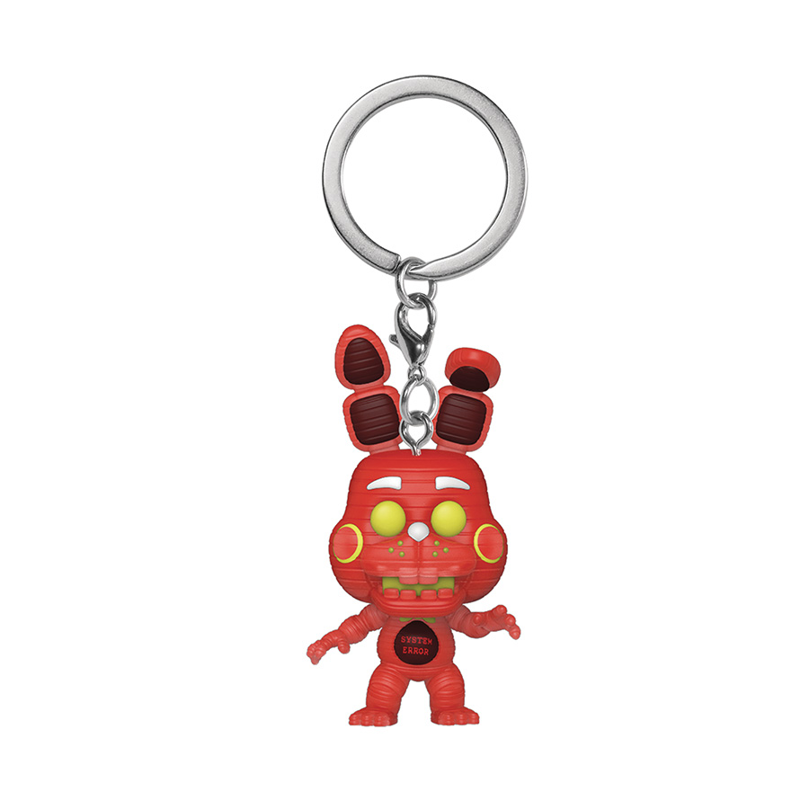 Pocket POP Five Nights At Freddys Series 7 Vinyl Figural Keychain - System Error Bonnie
