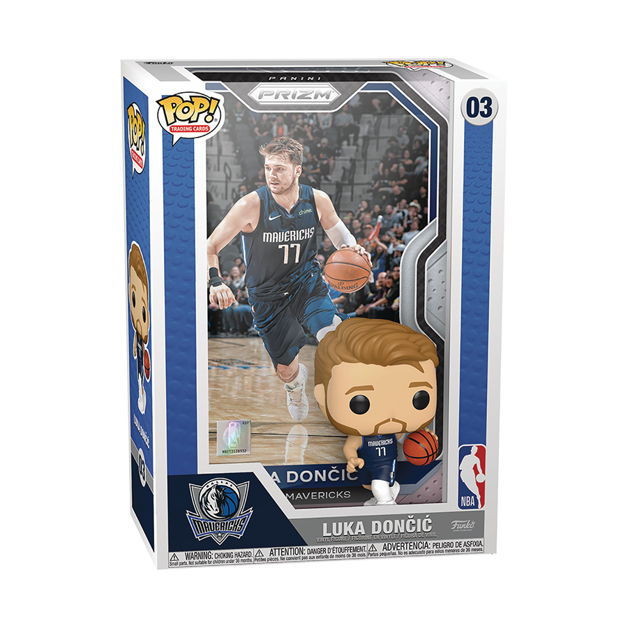 POP NBA Trading Cards Luka Doncic Vinyl Figure