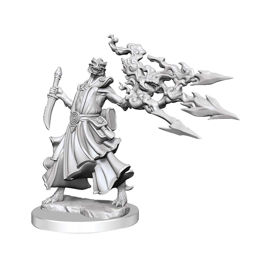 Dungeons & Dragons Frameworks Miniature - Dragonborn Sorcerer Female