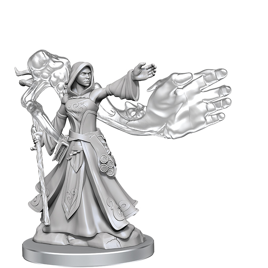 Dungeons & Dragons Frameworks Miniature - Elf Wizard Female