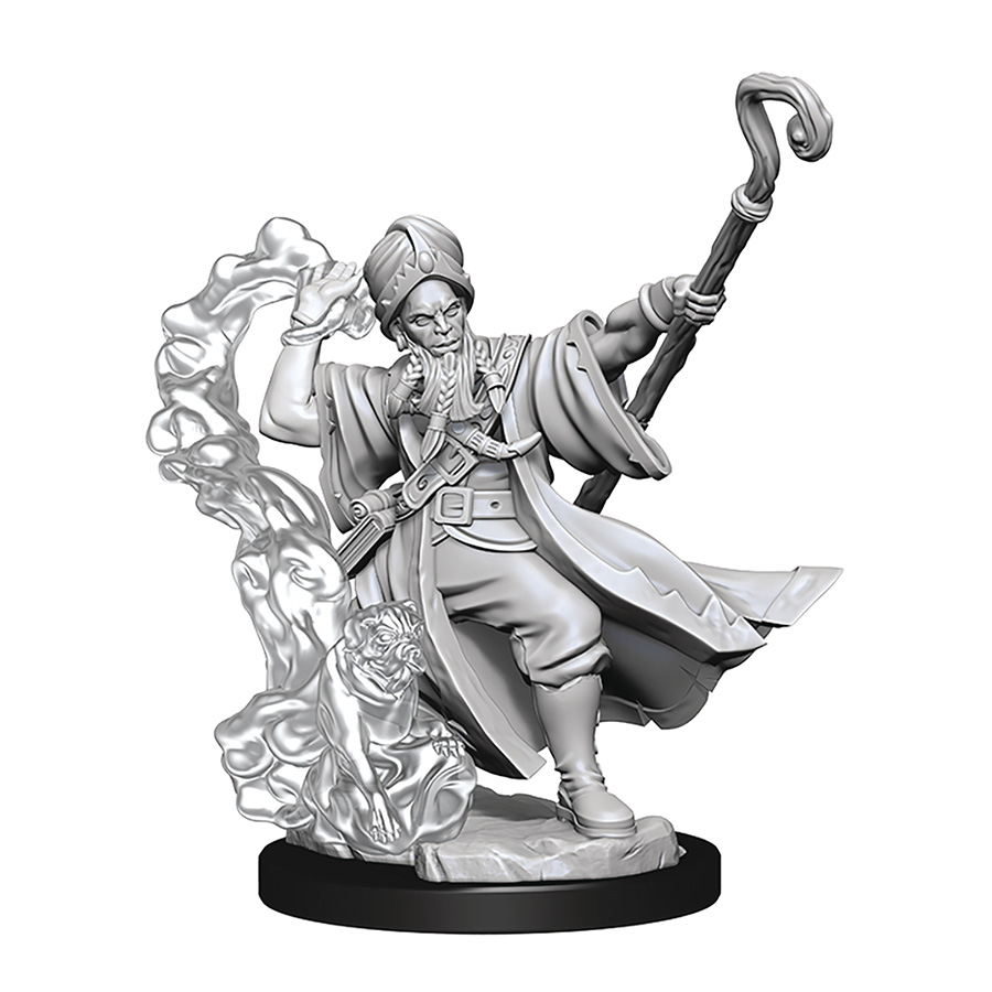 Dungeons & Dragons Frameworks Miniature - Human Wizard Male