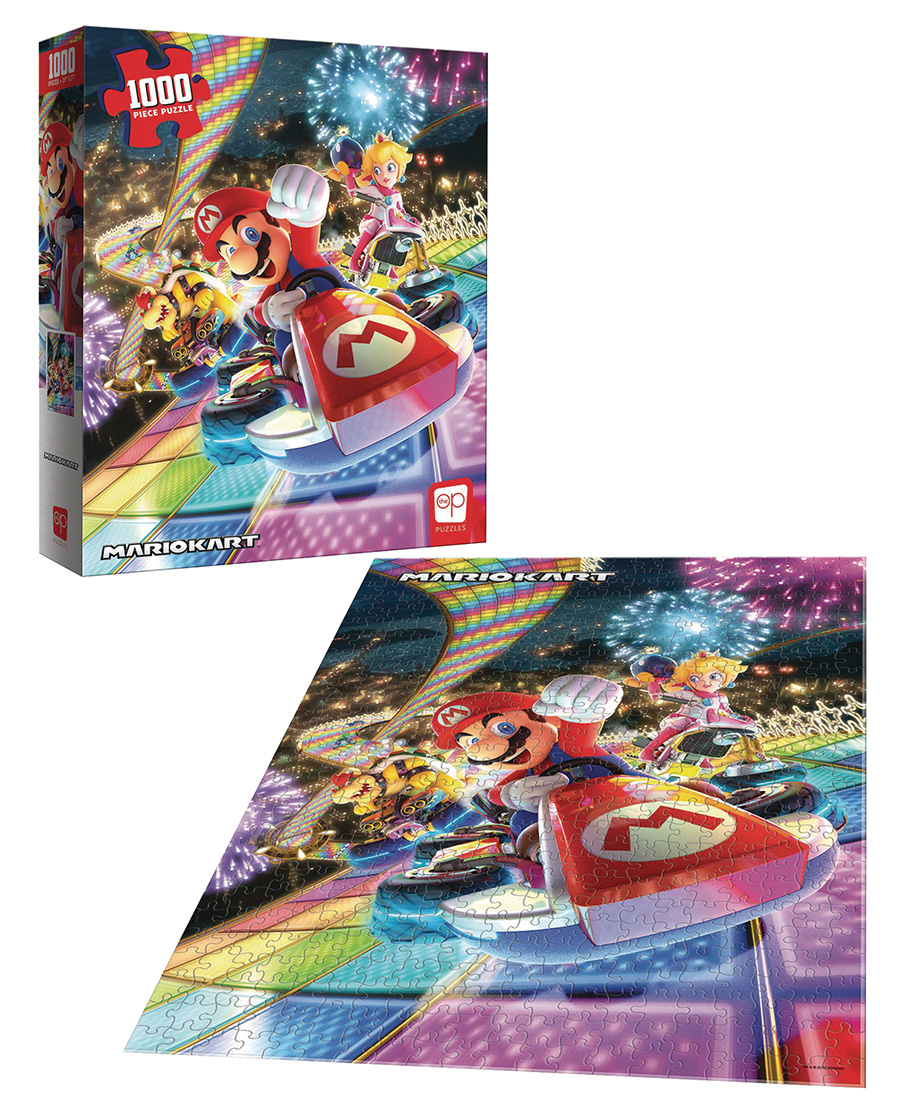 Mario Kart Rainbow Road 1000-Piece Puzzle