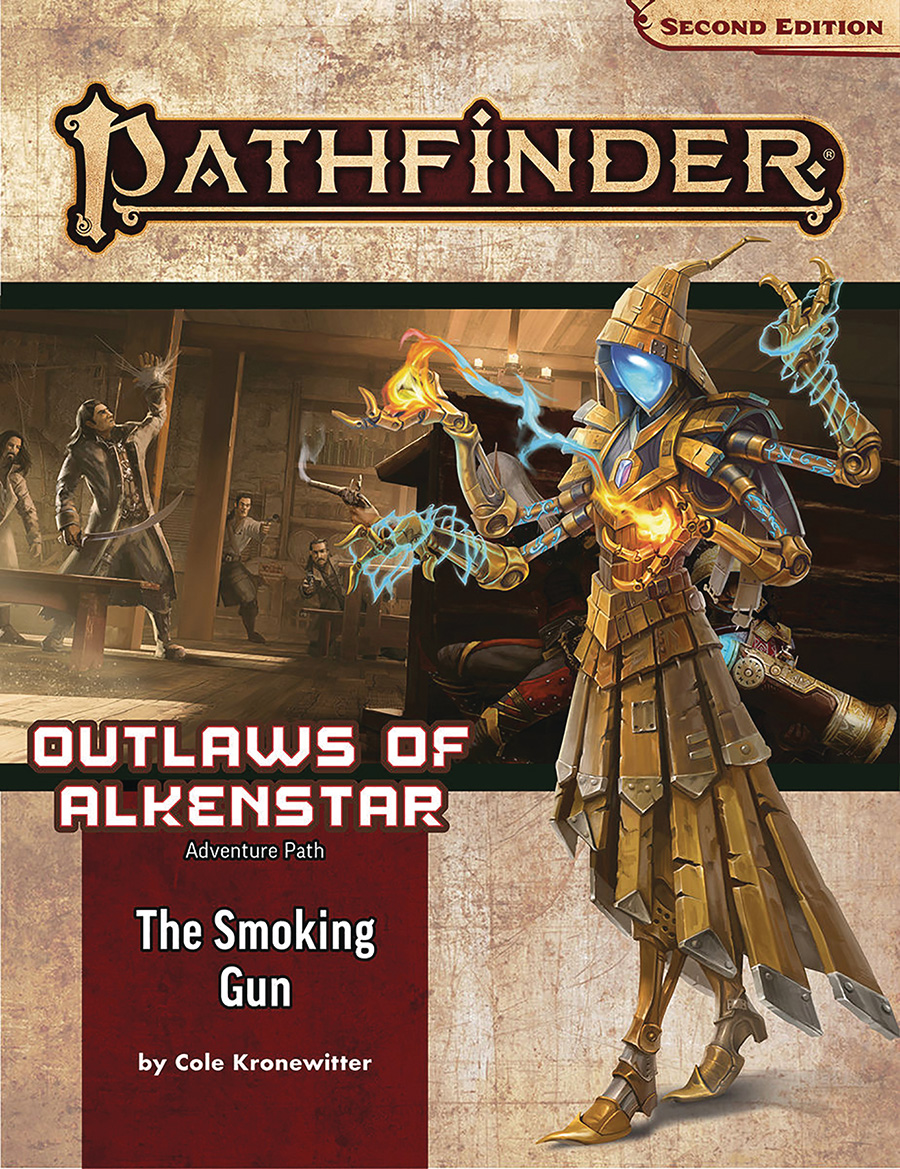Pathfinder Adventure Path Outlaws Of Alkenstar Part 3 The Smoking Gun TP (P2)