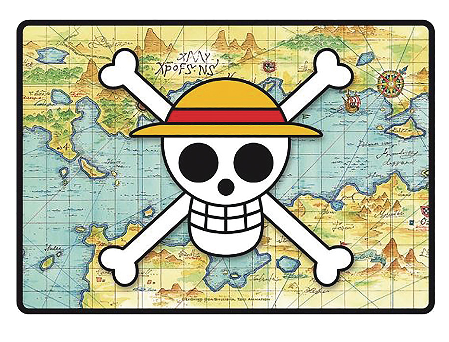 One Piece Skull Map Gaming Mouse Pad