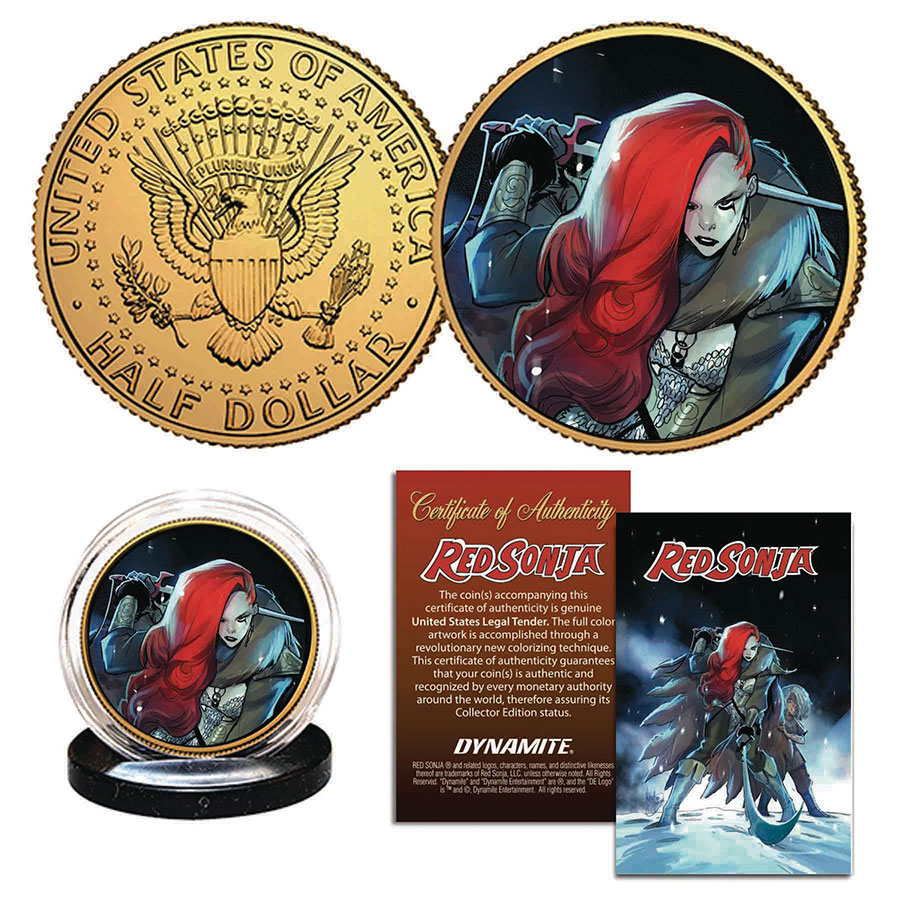 Red Sonja Collectible Coin - Jim Balent