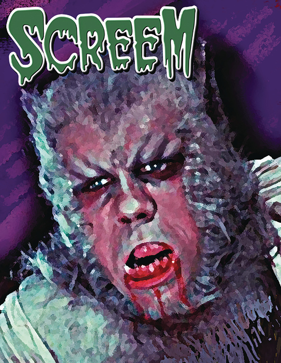 Screem Magazine #39 Newsstand Edition Werewolf Cover
